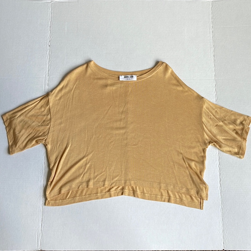 Yellow Crop Top